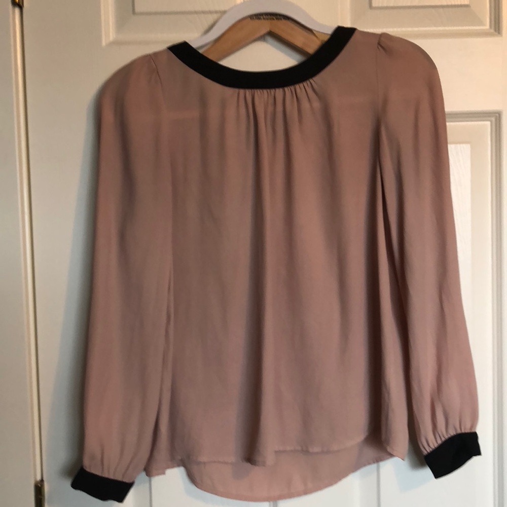 Blush blouse